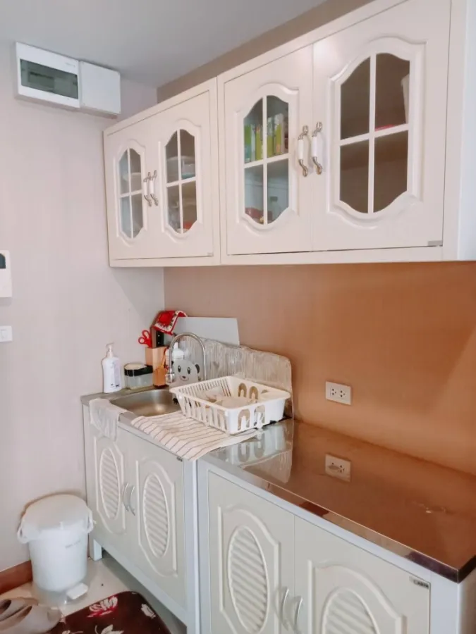 For sale: Airlink Residence Romklao, complete amenities, STUDIO room, ready to move in urgently.
