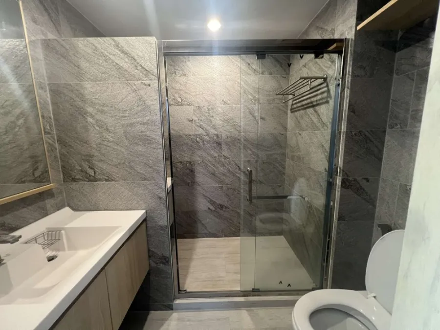 For rent, V Condo Salaya, comes with complete decorations. Interested, hurry and reserve now. Don't miss out.