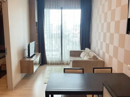 ให้เช่า คอนโด The Capital Ekamai-Thonglor ห้องสว่างดูสบายตา ตกแต่งสบายใจ พร้อมให้เข้าอยู่ได้เลย