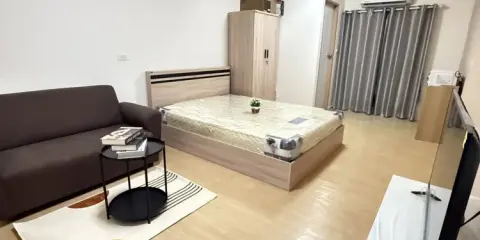 ให้เช่า Bangkae City Condo 1 - 2 ห้องสตูดิโอ มาพร้อมเฟอร์นิเจอร์ครบครัน ดีแบบนี้ห้ามพลาด