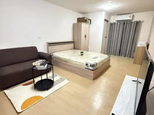 ให้เช่า Bangkae City Condo 1 - 2 ห้องสตูดิโอ มาพร้อมเฟอร์นิเจอร์ครบครัน ดีแบบนี้ห้ามพลาด