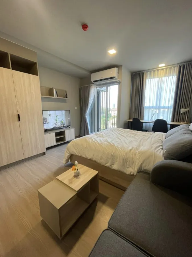 ให้เช่า D condo panaa ชั้น 5 วิวโล่ง ไม่มีตึกบัง ห้องตกแต่งเรียบง่าย น่าอยู่ ไม่จองคือพลาดสุดๆ