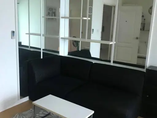For rent iCondo Sukhumvit 105, 6th floor, beautiful view, fully furnished, ready to move in. Hurry and book !!!