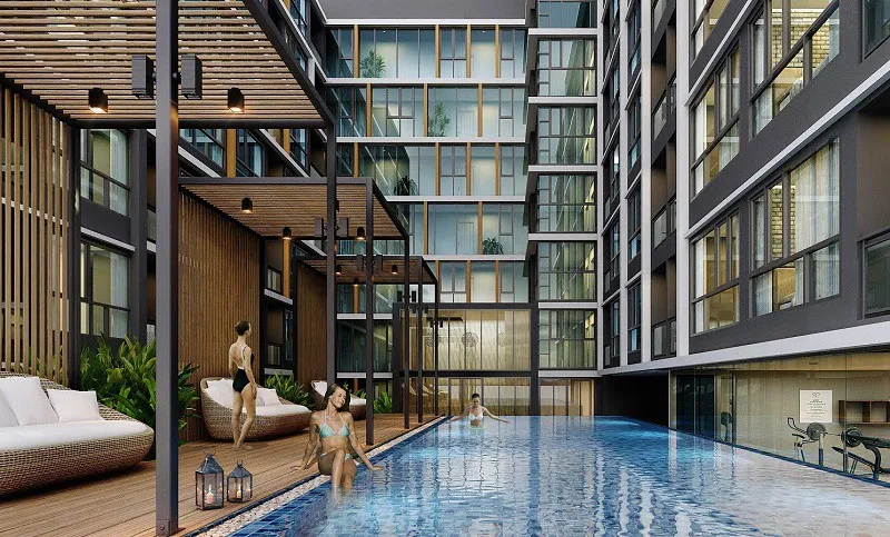 ขาย ให้เช่า The Cube Premium Ratchada 32 ชั้น 8 ห้องมุม แต่งครบ พร้อมอยู่ จองเลย