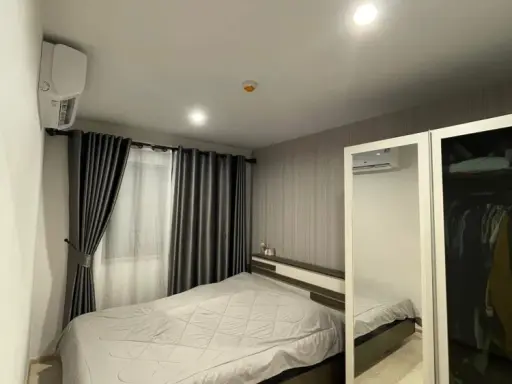 ให้เช่า เดอะคิทท์ รังสิต-ติวานนท์ 1 ห้องนอน 1 ห้องน้ำ ทำเลดี เดินทางสะดวก เฟอร์นิเจอร์ครบครัน ห้ามพลาด