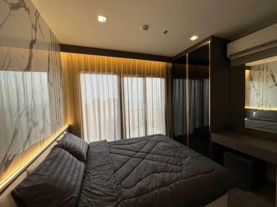 ให้เช่าคอนโด The Politan Aqua ห้องแต่งพร้อมอยู่ เฟอร์นิเจอร์ built-in ครบ เครื่องใช้ไฟฟ้าครบ จองเลย