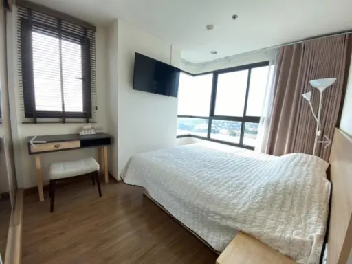 ขาย U Delight Residence Riverfront Rama 3 ชั้นสูง วิวสวย ห้องกว้างตกแต่งอย่างดี ของแถมเพียบ จองเลย