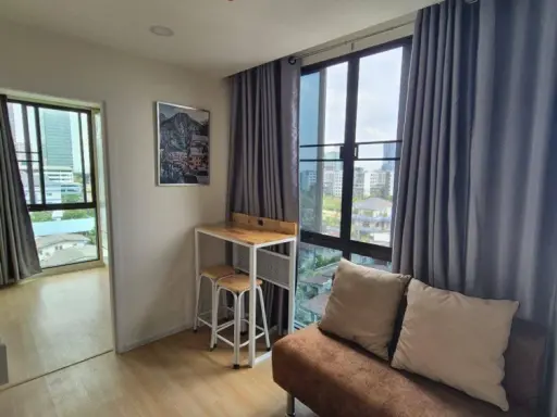 For rent: Cerocco Bangna 36, 8th floor, nice room, fully furnished, reserve now, hurry!