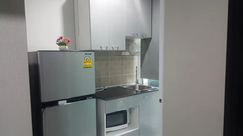 ให้เช่า Regent Home สุขุมวิท 81 ห้องตกแต่งน่าอยู่ ติดวอลเปเปอร์ทั้งห้อง ไม่จองพลาดมากน้า
