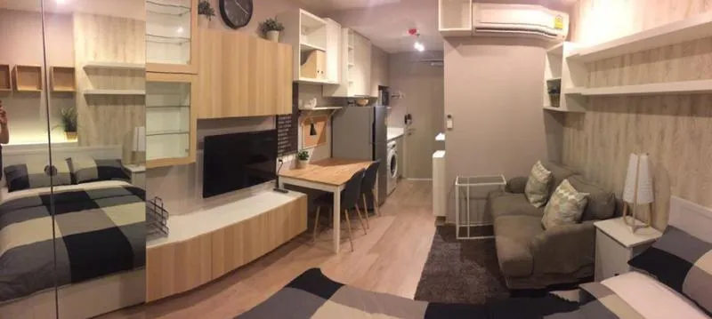 The most wonderful condo for rent, Ideo Q Chula Samyan, decorated room is very beautiful, fully furnished, 21st floor, ready to move in.