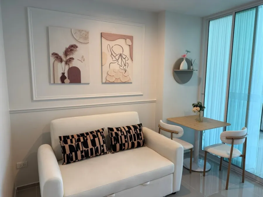 ให้เช่าคอนโด Regent Home Bangna หน้ากว้างพิเศษ เฟอร์นิเจอร์บิ้วอิน มินิมอล สวยงาม รีบมาจับจองได้แล้ววันนี้