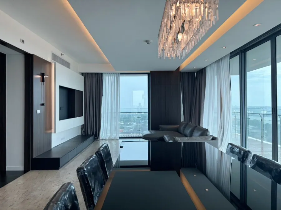 For rent!! Condo The Pano, 24th floor, full facilities, easy to travel, ready to move in, don't miss it!!