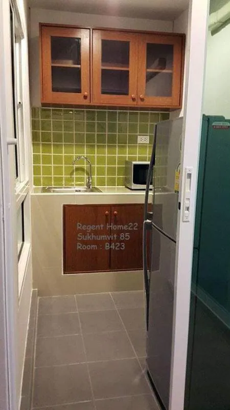 ให้เช่า Regent Home 22 Sukhumvit 85 ขนาด 31 ตร.ม. เฟอร์ครบ ใกล้bts แบบนี้ต้องจอง