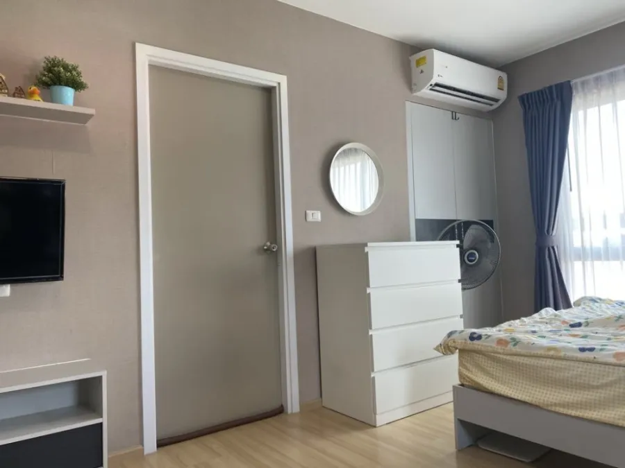 Urgent sale, Condo Lesto Sukhumvit 113, 6th floor, Building A, beautiful room, fully furnished, good price, hurry to book now