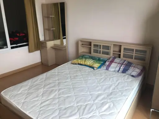 Condo for sale, life at BTS Tha Phra, comfortable sofa, balcony, and a good location. If you miss it, you'll regret it.