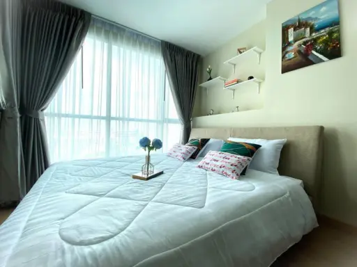 For rent, Life @ Ladprao 18, big room, beautiful decoration, comfortable, near MRT, don't miss it
