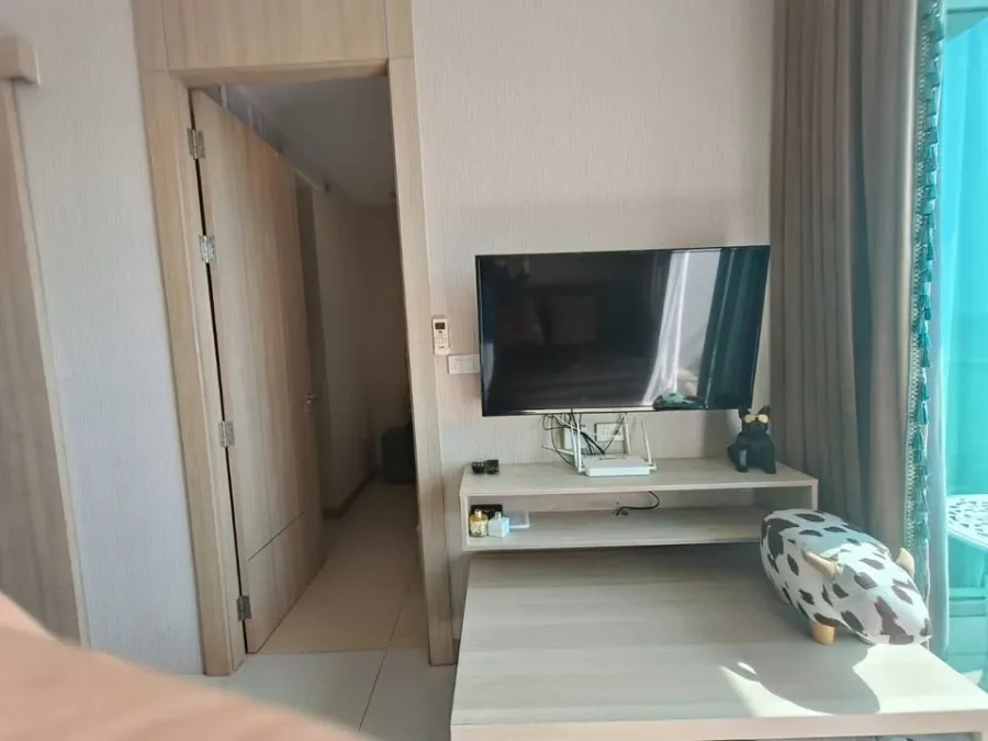 ให้เช่า The Riviera Jomtien พัทยา ห้องอยู่ชั้นสูงมากๆ วิวทะเล+เมือง ตกแต่งครบ พร้อมเข้าอยู่