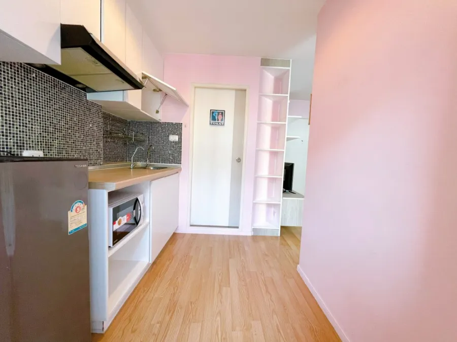 Sell / rent Condo Lumpini Ville On Nut - Phatthanakan, garden view, beautiful room, fully furnished, don't wait.