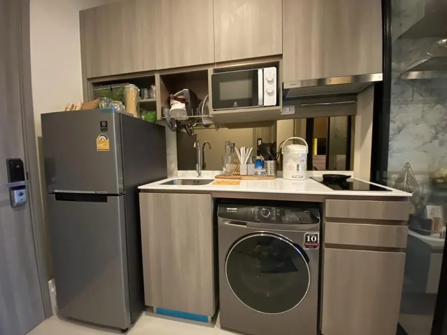 Condo for sale, Knightsbridge Prime Ratchayothin, built-in decorated room, very nice like this, can't book anymore