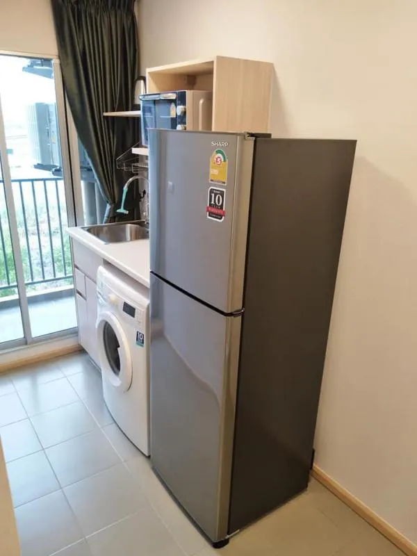 Fully furnished room for rent, plum condo rangsit alive, everything is ready. one bag You can come in