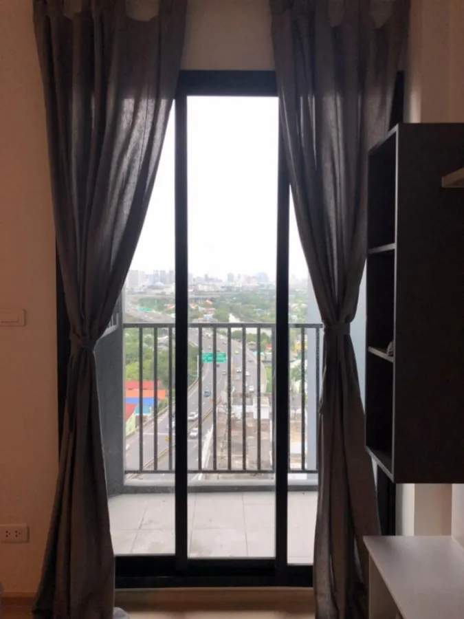 Condo for sale, rent, The Base Rama 9 - Ramkhamhaeng, pool view. with furniture and electrical appliances