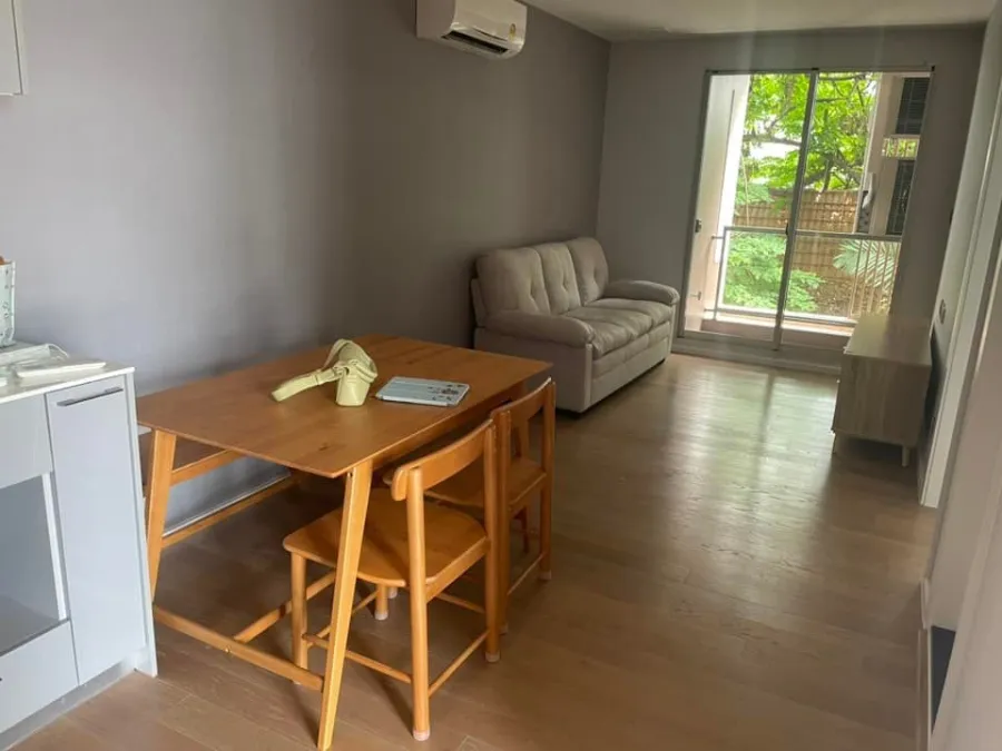 For Rent Suan Bua Residence Aree-Ratchakhru The room decorated in warm tones, comfortable for the eyes. partition Don't miss a lot