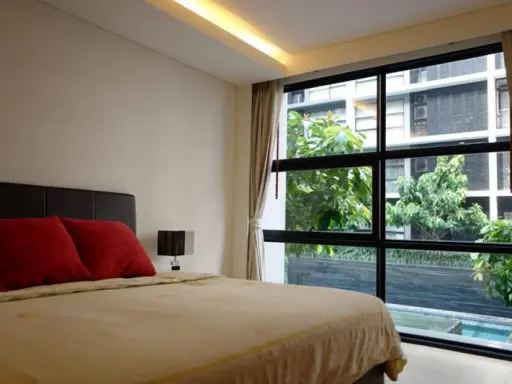 ให้เช่า mode sukhumvit 61 ห้องสวย เฟอร์ครบ วิวสระว่ายน้ำ ช้าหมดอดนะคะ images