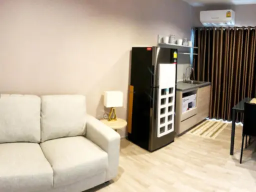 ขายเช่า Plum Condo รามคำแหง สเตชั่น เฟอร์นิเจอร์ SB Design Square ครบทุกชิ้น พร้อมฟูกนอนสปริง ด่วนๆๆ images