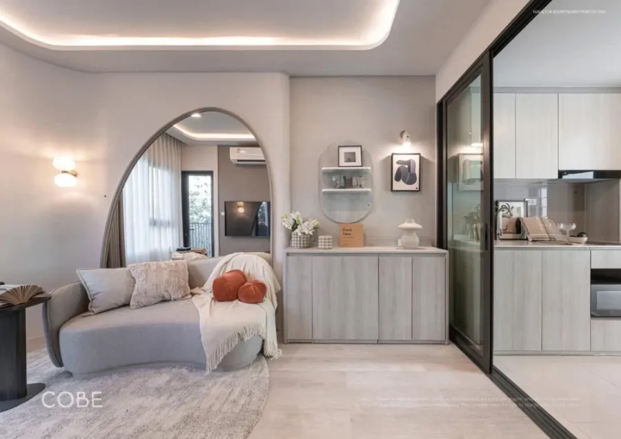 ขายดาวน์ COBE Ratchada Rama 9 ห้องน่าอยู่ ชั้น 14 ทำเลดี มาพร้อมส่วนกลางสุดปัง จองเลย