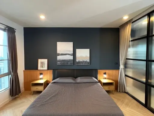 For rent: AP CitiSmart Sukhumvit 18, 2 bedrooms, 2 bathrooms, 1 walk-in closet. Book now! Don't miss out!