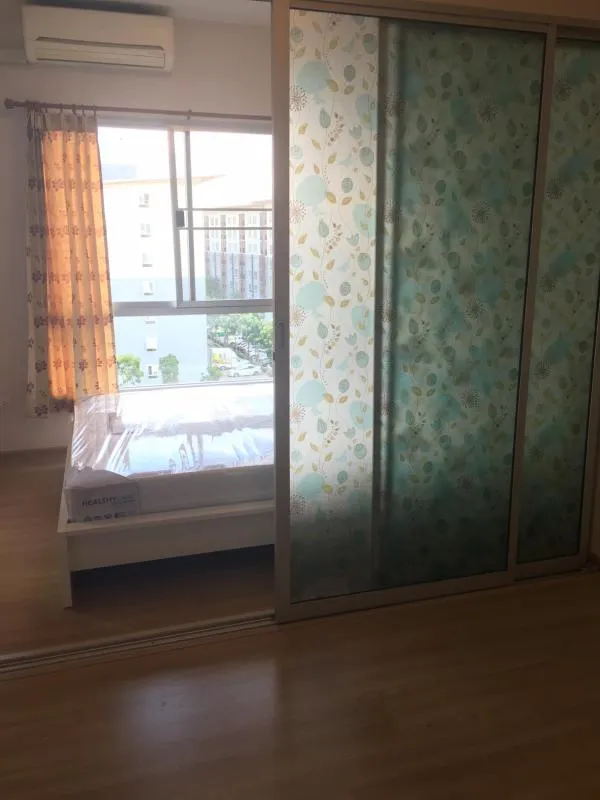 Selling Plum Condo, Bang Yai Station, 1 bedroom, 1 living room, phase 1, umbrella side, not sunny, not hot, hurry up