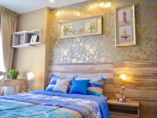 สวยกว่านี้มีอีกไหม For rent นายน์ บาย แสนสิริ แต่งห้องเหมือนได้อยู่ใต้ท้องทะเล แถมวิวดีเวอร์ ด่วน images
