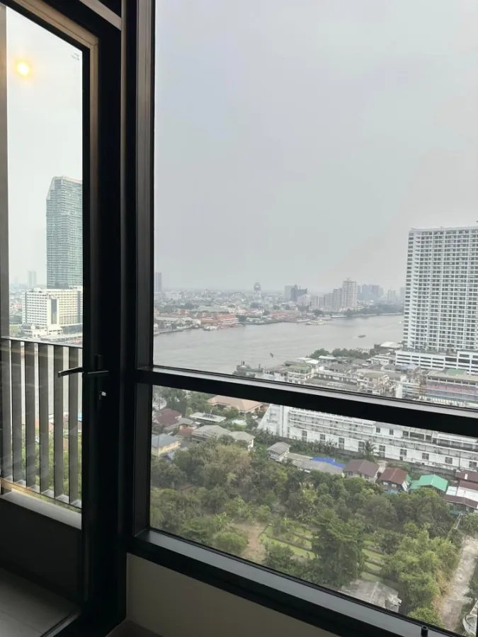 ให้เช่า Chapter เจริญนคร-ริเวอร์ไซด์ ห้อง STUDIO ตกแต่งดีมาก ได้วิวปังสุดๆ ดีแบบนี้ห้ามพลาด