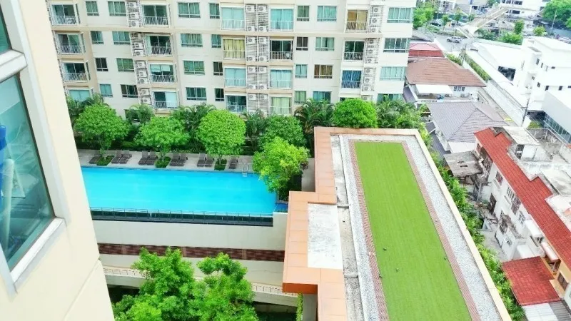 ขาย เซ็นทริค ซีน รัชวิภา วิวสระว่ายน้ำ สวยมาก บรรยากาศดี จองเลย!!