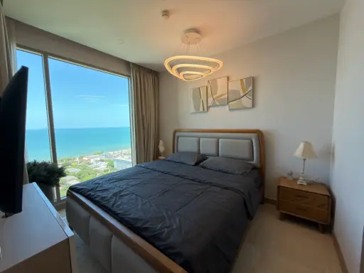 ให้เช่า The Riviera Jomtien Pattaya ชั้น 30 ห้องแต่งครบ น่าอยู่ จองเลย ห้ามพลาด