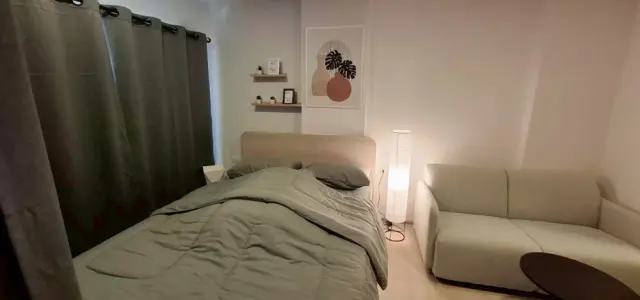 ให้เช่า D condo Air Ladkrabang ห้องน่าอยู่ เฟอร์ เครื่องใช้ไฟฟ้าครบ ราคาไม่แรง มาแต่ตัวเข้าอยู่ได้เลย images