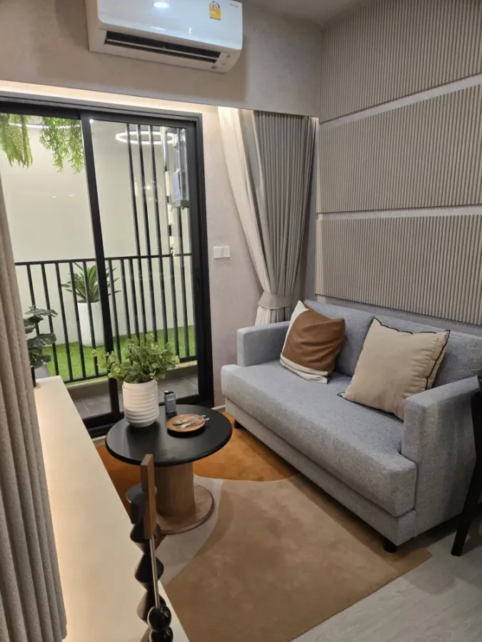 Selling down payment NUE RIVEREST Ratburana, 23rd floor, river view, good project, worth living, reserve now, urgently.