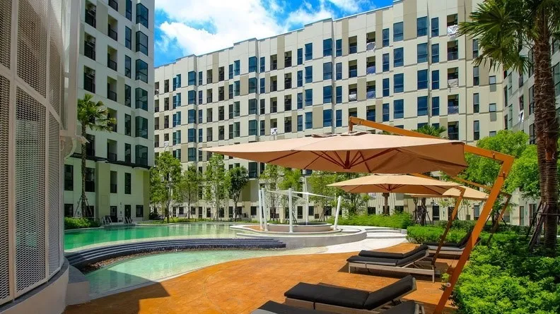 ขาย UNIO Sukhumvit 72 Phase 1 อาคาร E ชั้นสูง ห้องมุม หน้าต่างทิศตะวันออก ไม่ร้อน จองได้เลย