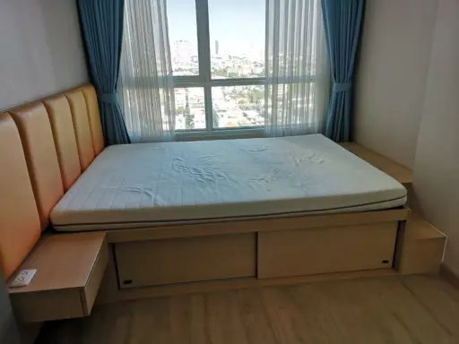 For sale: The Tempo Grand Sathorn-Wutthakat, 19th floor, very spacious room, fully furnished, don't miss it.