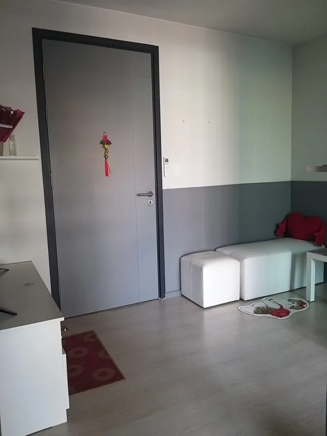 For sale, for rent, The Tree Din Daeng-Ratchaprarot, 5th floor, balcony on the north side, not hot in the afternoon, very good ventilation.