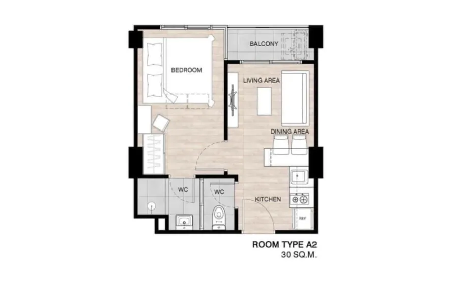 For rent The Excel Hideaway Sukhumvit 50 ห้องวิวทุ่งหญ้าและแม่น้ำ พร้อมส่วนกลางสุดปัง พลาดไม่ได้แล้ว