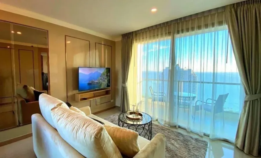 ขาย The Riviera Jomtien Pattaya ชั้น 39 ห้องมุม แต่งครบ น่าอยู่ จองเลย ด่วนๆ