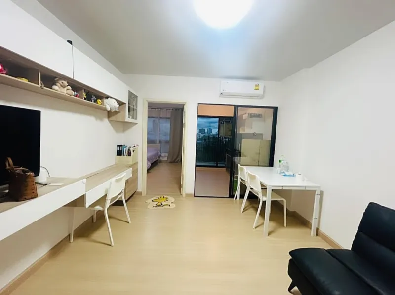 ขาย ให้เช่า คอนโด 1 ห้องนอนใหญ่ พร้อมเฟอร์ โครงการ Supalai City Resort Rama 8