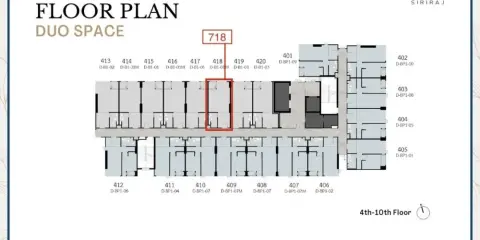 ขายดาวน์ SO Origin Siriraj 1 ห้องนอน 1 ห้องน้ำ เพดานสูง โปร่งโล่ง สิ่งอำนวยความสะดวกครบครัน จองเลย