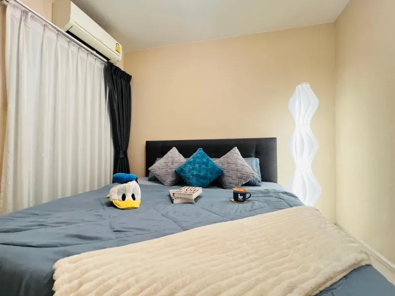 ให้เช่า Plum Condo Park Rangsit ชั้น 7 ห้องสวย มาพร้อมการตกแต่งที่ครบครัน สนใจรีบจองเลย ด่วนๆ