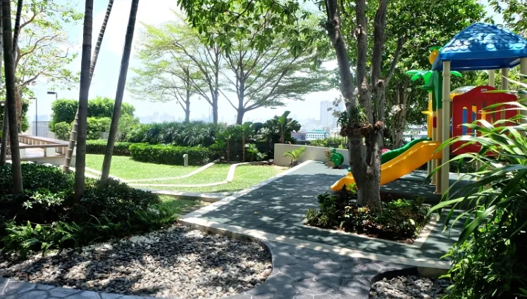 Sell/rent, The Pano Condo, 2 bedrooms, 2 bathrooms, 24th floor, Chao Phraya River view, good location, ready to move in. Don't miss it!!