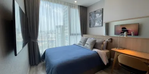 ให้เช่า!! คอนโด ไอดีโอ โมบิ สุขุมวิท 66 ชั้น 10 ห้องสวยพร้อมเฟอร์นิเจอร์ครบชุด รีบจองเลย!!