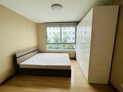 For rent: Plum Condo Paholyothin 89, 3rd floor, airy room, fully furnished, nice to live in, reserve now, hurry!