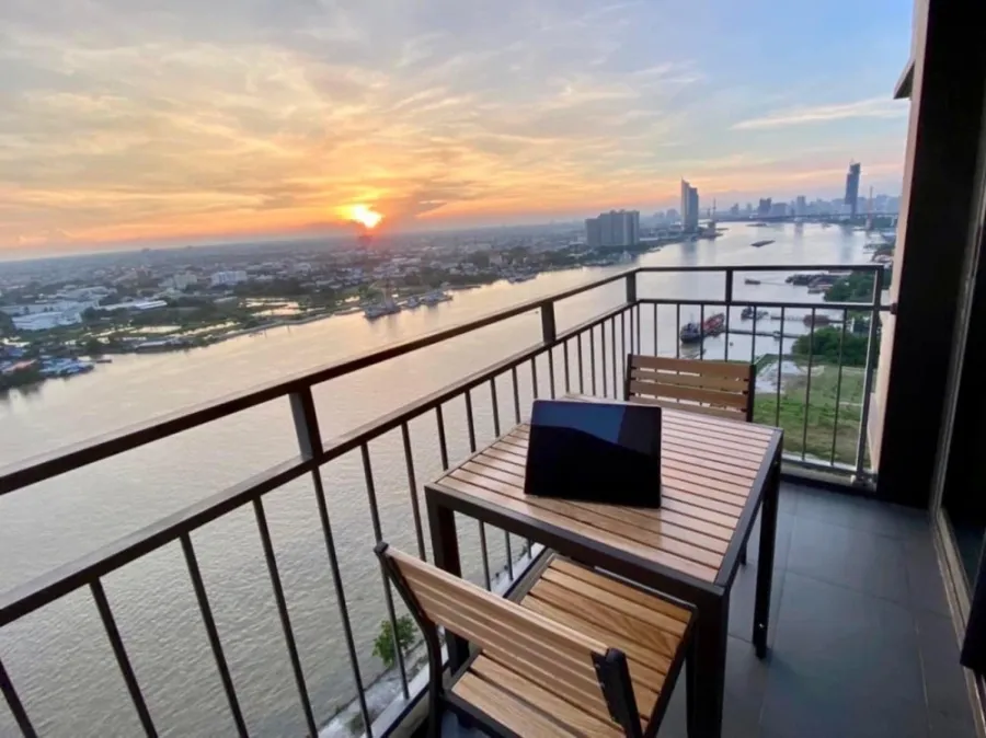 Condo for sale or rent U Delight Residence Riverfront Rama 3, 29th floor, good view, 2 bedrooms, ready to move in. Book now.