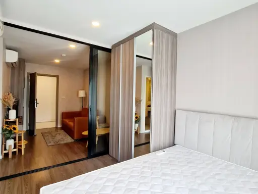 ให้เช่า Condo The Origin Ramintra 83 Station ห้องกั้นอยกเป็นสัดส่วน แบ่งโซนชัดเจน ราคาไม่แรง ต้องจองเลย images